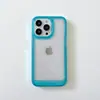 Adecuado para Apple 18Pro/15Pm Cáscara Espacial de Alta Transparencia iPhone 17Promax Borde Transparente Ranura Anticaída Carcasa Dura