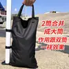 Bolsas de arena plegables para carpas de exterior para peso, resistencia al viento y refuerzo antivuelco con correas para las patas