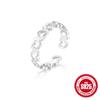 Nuevo Diseño de Plata Esterlina S925 Personalizado Amor Verano Exterior Playa Anillo para Dedo del Pie Temperamento Japonés y Coreano Anillo para Pie