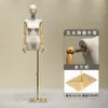 Novo manequim feminino estilo coreano, suporte de bambu para vitrine de loja de roupas