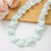 Renda Plissada de Poliéster de 2,5cm Acessórios de Renda Feitos à Mão DIY Bolsa de Dor Labubu Material para Roupas de Bebê