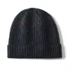 Gorro de Lana de Punto de Color Sólido Nuevo Otoño/Invierno 2024 para Hombres y Mujeres, Resistente al Frío y Cálido, Sencillo, Cómodo, Suave, Venta al por Mayor
