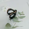 Horquilla de Diamantes Completa en Forma de V de Alta Gama para Asegurar Coletas Altas, Pinza para el Cabello Pequeña Anticaída para la Parte Posterior de la Cabeza, Accesorio para el Cabello