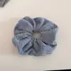 Diadema de Terciopelo Chenilla Hueca para Otoño e Invierno para Mujer con Cuerda para Cola de Caballo Baja Elegante Suave Cuerda para el Cabello Versátil Accesorios para el Cabello
