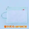 Bolsa de arte portátil de doble capa tamaño grande A3 con malla 8K bolsa de almacenamiento para tabla de dibujo de estudiantes de primaria bolsa de archivo de almacenamiento de álbum de fotos