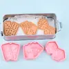 Serie Temática de Juegos Moldes para Galletas Póker 3D Dibujos Animados Moldes para Galletas Arcilla DIY Simulación Galletas Impresas