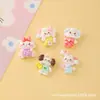 Accesorios de Resina de Gato y Oso Brillantes de Dibujos Animados Creativos Hechos a Mano DIY Accesorios para el Cabello Ligas para el Cabello Fundas para Teléfono Colgantes Hebillas para Zapatos Materiales