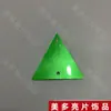 Espelho Laser Iridescente Dourado Prata Vermelho Azul Champagne Dourado Verde Preto 5cm Triângulo PVC Lantejoulas