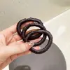Ligas para el Cabello Suaves Versátiles de Alta Elasticidad No Dañinas Estilo Coreano, Cuerdas Suaves de Satén para el Cabello, Bandas Elásticas con Acabado de Alta Gama, Ligas Gruesas para el Cabello