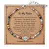 Pulsera de Piedra Nueva Europea y Americana Pulsera de Piedra Natural Moda Pulsera de Perlas Regalo de Cumpleaños para Amigo Familia Estudiante Joyería Mujer