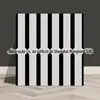 Adesivos de Parede Autoadesivos para Azulejo de Imitação Amazon Transfronteiriços Removíveis Cinza Papel de Parede à Prova de Óleo para Cozinha Adesivos de Azulejo de Imitação de Mármore