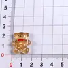 2026 Nuevo Navidad Lindo Osito Árbol de Navidad Estrella de Cinco Puntas Accesorios de Resina DIY