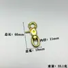 Ventas Directas de Fábrica Mosquetones de Latón, Llaveros, Pinzas para Tijeras, Broches de Langosta de Latón, Artículos de Cuero DIY, Accesorios de Ferretería para Equipaje