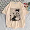 Camiseta Transfronteriza 180g Hunter X Hunter para Hombres y Mujeres, Camiseta Gótica Estética Transpirable de Animación Estética