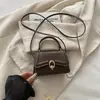 Bolso de mujer fresco y sencillo, nuevo modelo otoño 2026, bolso cuadrado pequeño con cierre, bolso de hombro y cruzado de alta gama minimalista estilo coreano para mujer