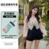 Traje de baño talla grande para mujeres ligeramente rellenitas, diseño conservador, efecto adelgazante, cubre el abdomen, estilo vestido de una pieza, talla grande, cubierta protectora solar, conjunto de dos piezas