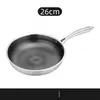 Frigideira de Aço Inoxidável com Fundo em Favos de Mel, Antiaderente Plana para Ovos Fritos, Panquecas e Salteados, Compatível com Fogões de Indução, Fogões a Gás e Uso Externo, Estilo Moderno
