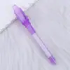 Caneta Invisível Transfronteiriça Caneta de Luz UV Caneta de Cabeça Grande Marcador Mágico Multifuncional PVC de Alto Valor Multicor Estoque Pronto