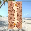 Toalha de Banho Infantil Desenho Animado Capivara Fofa Microfibra Secagem Rápida Absorvente Toalha de Praia Capivara Lulu Fofa Litoral