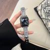 Banda de Metal Incrustada con Diamantes para Apple Watch iWatch 12ª Generación 11/10