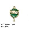 Medalla Logo Academia de Magia Aleación Goteo de Aceite DIY Accesorios de Joyería Aretes Colgante Joyería Colgante para el Cabello