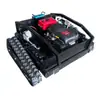 Cortacésped Argentino con Control Remoto, Cortacésped de Oruga para Terreno Múltiple en Huertos, Desbrozadora de Alta Potencia de 1m