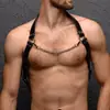 Tirantes para Hombre YSF Cinturón Hueco Casual Punk Hip-Hop Cadena para Cintura para Actuaciones en Bares y Camisas