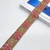 Hanfu cheongsam cinta de encaje nuevo estilo nacional encaje bordado encaje bordado con hilo de oro 4.5CM de ancho