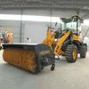 Fornecimento de fábrica varredora de neve modificada para pá carregadeira grande pá carregadeira empilhadeira multifuncional varredora de neve
