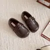 Zapatos Mocasines Escolares XSHX Academy para Niños y Niños, Nueva Colección Otoño 2026, Ajuste Ancho, Zapatos de Piel con Suela de Goma Suave