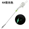 Venta al por mayor de fábrica Camarón Pequeño 4.5 cm 1.9 g Hilo de Camarones Artificiales Anzuelo Cuentas Luminosas Giratorio Señuelo Artificial Señuelo