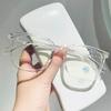 Novo espelho plano de moldura grande dos homens anti-luz azul pode ser equipado com miopia mulheres rede vento vermelho planície Yan Ruyi fabricantes de óculos lote