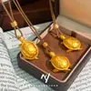 Novo Estilo Pingente de Tartaruga Estilo Chinês Banhado a Ouro com Diamantes, Pingente de Corrente de Suéter de Tartaruga, Presente Atacado