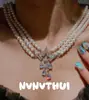 Joyas: Collar de Gema Perla Gota de Agua tipo Estrella, Pendientes de Diseñador de Lujo Estrella y Cometa con Diamantes Brillantes