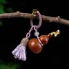Colgante de Madera de Azufaifo Rayo de Trueno Monedas de los Cinco Emperadores para Bolsos Llaveros Colgantes para Coche Cadenas de Teléfono Accesorios