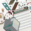 Novos Adesivos de Paisagismo Micro-Terror Estilo Chinês, Registro da Casa Assombrada, Noiva Fantasma Animal de Estimação Miniatura Cena 3D Adesivos de Alívio de Estresse Feitos à Mão DIY