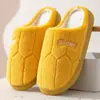 Chinelos de Algodão Femininos Inverno Antiderrapante Pelúcia Quente Chinelos de Confinamento Interno Casa Masculino Fofo Peludo Algodão Chinelos Inverno