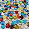 Piezas de Vidrio con Forma, Cuentas Planas de Vidrio de Color Mixto, Piedras Preciosas, Cuentas Planas de Forma Irregular, Piedra de Anacardo, En Stock
