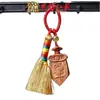 Espada de Madeira de Jujuba Marca Raio com Pingente de Celular Vassoura Yiming Xianyuan Pingente de Carro de Madeira Pingente de Chaveiro