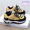 Zapatillas tipo "dad shoes" para niños y niñas, zapatillas casuales ligeras de malla para niños con suela blanda, zapatillas transpirables y antideslizantes para niños