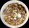 Cola nano sopro de bolha lantejoulas transfronteiriça fina arte de unha pó brilhante festa feriado maquiagem para os olhos pó brilhante pó de glitter pó de glitter