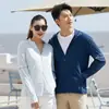 Ropa Casual con Protección Solar para Pesca para Hombres 2026 Nuevo Verano Seda de Hielo Ligera Transpirable Ropa con Protección Solar Juvenil para Hombres