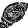 Reloj de Cuarzo para Hombre de Acero Inoxidable, Lujo Ligero, Resistente al Agua, Simple y Versátil, Reloj para Hombre, Suministro Transfronterizo, Fábrica de Origen, Venta al por Mayor y Dropshipping