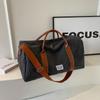 Bolsa de Lona para Mulheres, Grande Capacidade, Novo Modelo 2026, Bolsa Transversal Versátil para Viagens de Negócios, Bolsa de Mão Casual para Viagens de Curta Distância