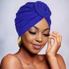 Tampa de turbante espiral mais vendida transfronteiriça Amazon moda multicolorida flor baotou tampa base uma geração de cabelo