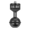 GOPRO Xiaoyi Câmera Cachorro da Montanha Gimbal 17 20 25mm Cabeça de Bola de 1 polegada Suporte para Suporte de Retrovisor 1/4