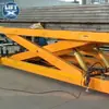 Carretilla de Plataforma Móvil Ajustable para Transferencia Camión Eléctrico de Tijera Ajustable Grande Tipo Remolque Plataforma Móvil Ajustable para Carga y Descarga