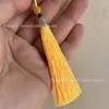 Flor de Mano de Buda con Borla Exquisitas Perlas Nudo Chino Colgante Broche Hanfu Borla de Hanfu Bolsita de Borlas Funda de Teléfono con Borla