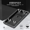 Para Samsung A9 Tablet PC Cubierta Protectora Feitian Rueda Soporte Plegable Giratorio de Mano Estuche Protector Anti-caídas para Tablet