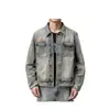 Chaqueta Fresca para Hombre Primavera y Otoño 2025, Marca Trendy de Alta Calle Ins, Estilo Hong Kong, Estilo Harajuku Japonés, Versión Coreana Chaqueta Holgada de Moda
